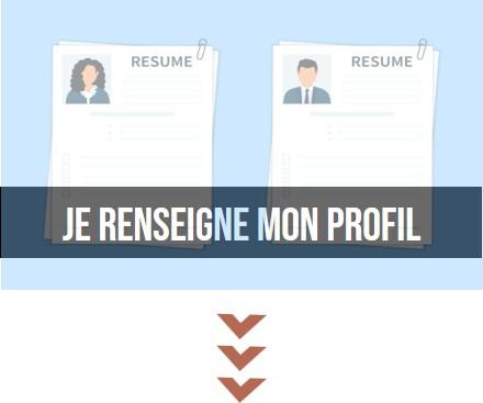 Je renseigne mon profil