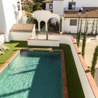 Location de vacances avec piscine commune