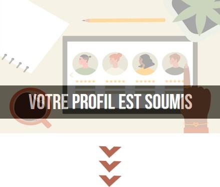 Profil est soumis